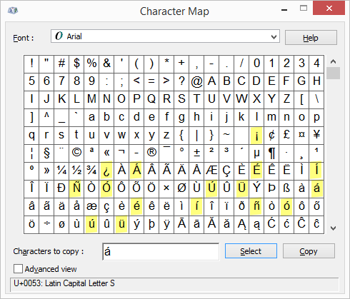 Typing Spanish Characters Spanish411