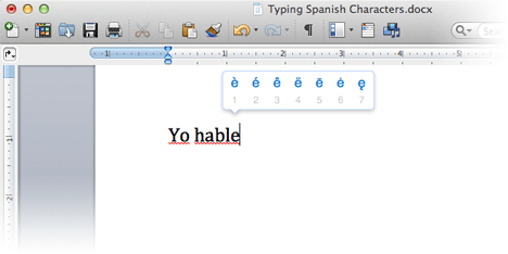 Typing Spanish Characters Spanish411